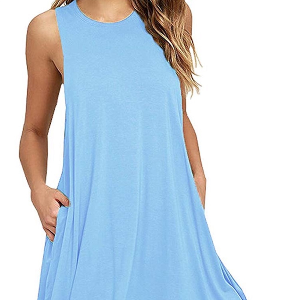 Light blue dress